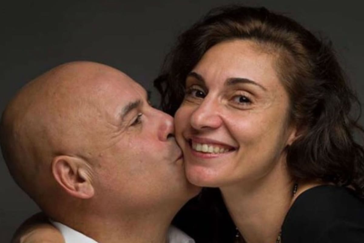 El comediante y la coreógrafa le dieron la bienvenida a Renata