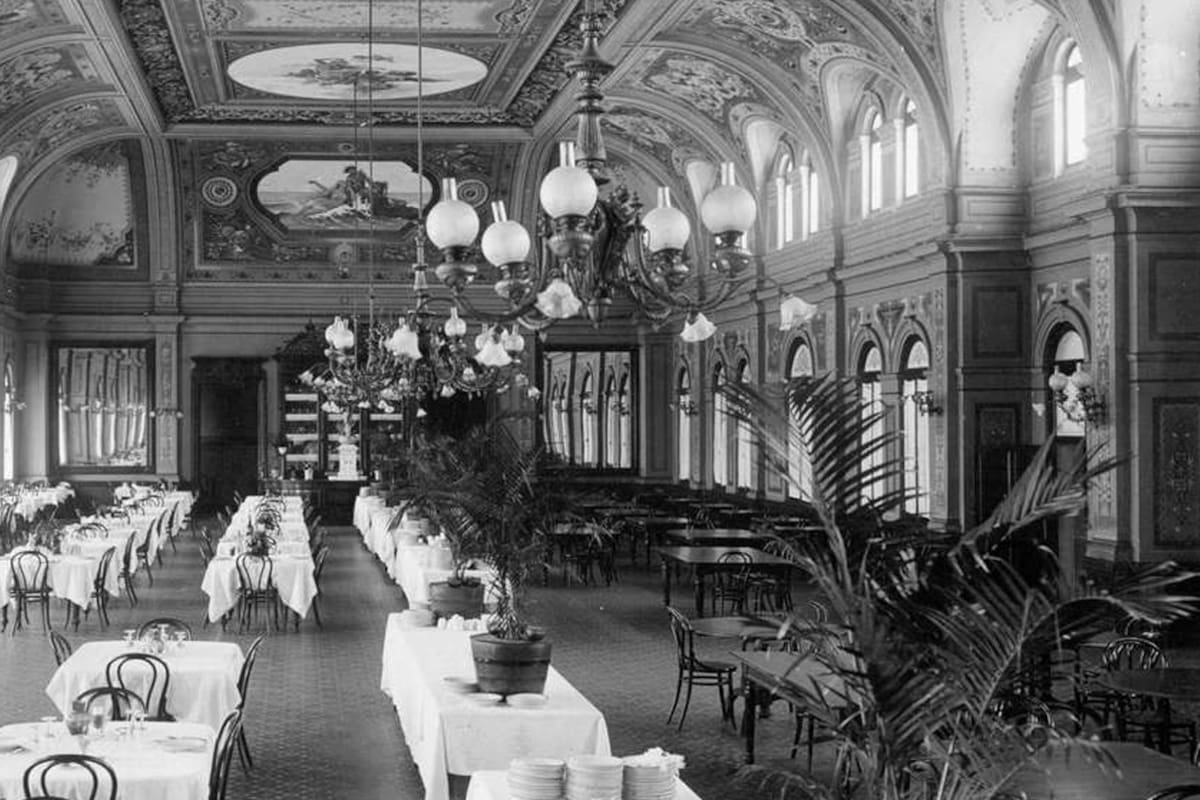 Hotel Villavicencio, Mendoza. Funcionó entre 1940 y 1978. Gentileza AGN.