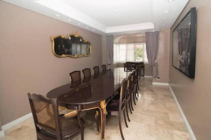 El comedor del nuevo hogar de Vicuña tiene disponibilidad para 12 personas