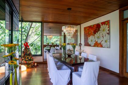El comedor, en Punta Chica