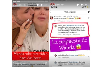 El comentario contra la China (Foto Instagram @wanda_nara)