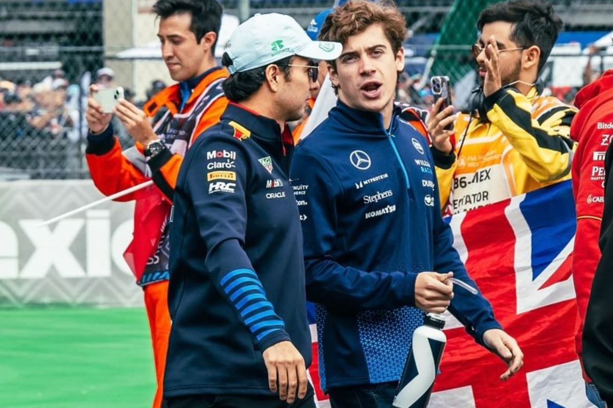 El comentario de Checo Pérez para apoyar a Franco Colapinto en medio de días agitados en Alpine. (Foto/Instagram: @francolapinto)