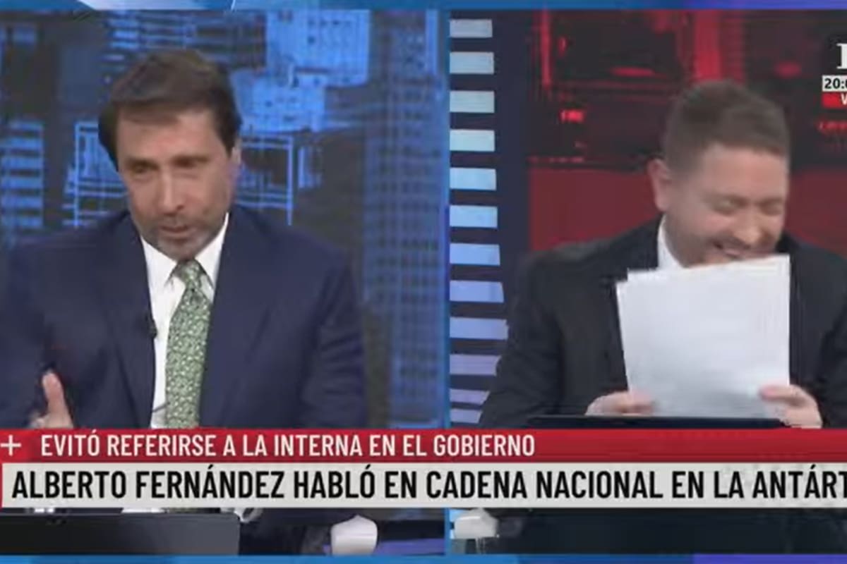 El comentario de Feinmann que hizo reír a Jony Viale al comparar a Alberto con un animal
