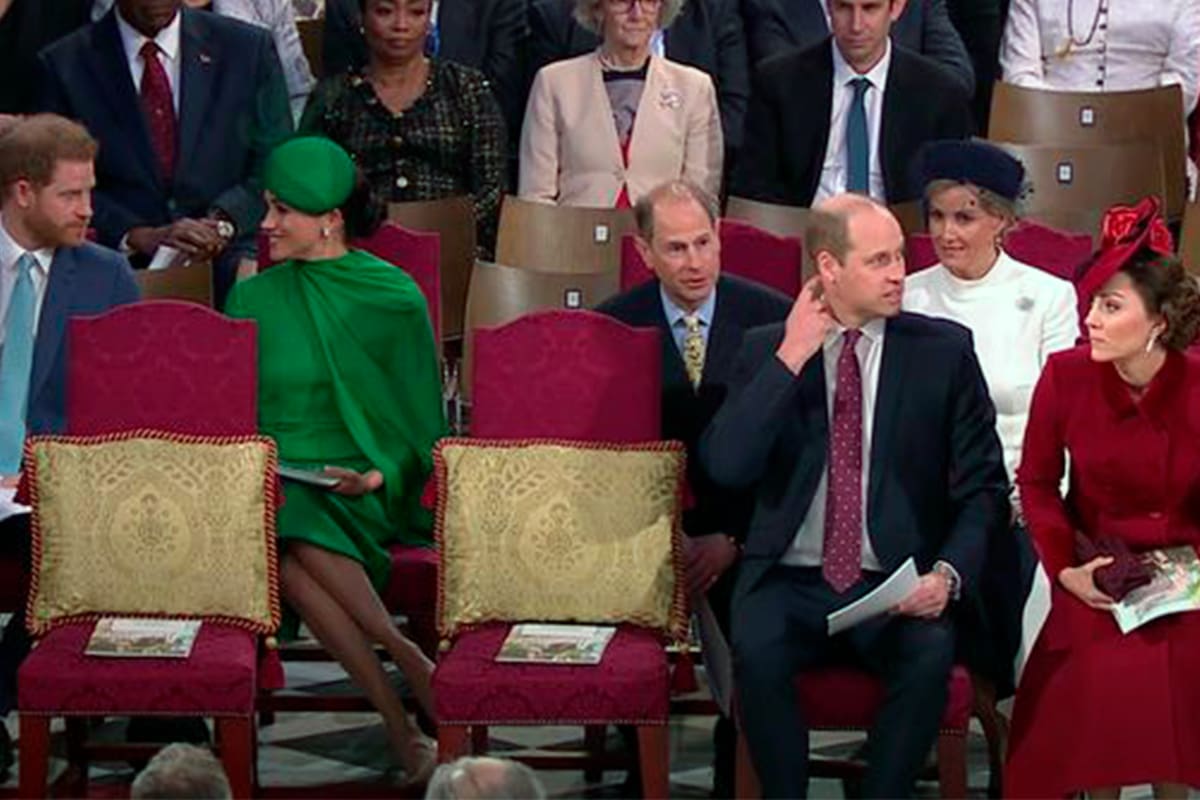 El comentario de Harry y Meghan Markle sobre el comportamiento de William y Kate Middleton analizado por un lector de labios