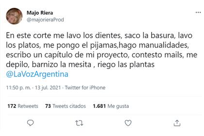 El comentario de la madre de Lali