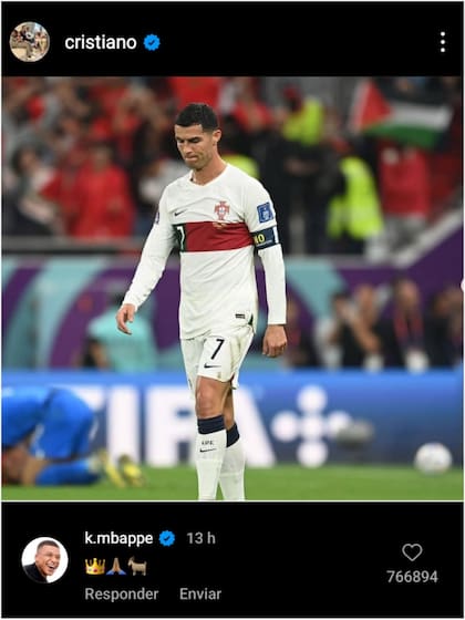 El comentario de Mbappe a Cristiano Ronaldo