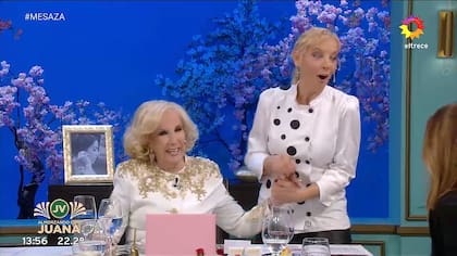 El comentario de Mirtha descolocó a Jimena