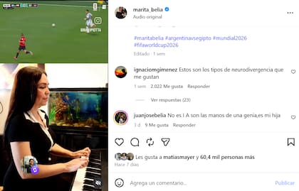 El comentario del padre de Marita para dar apoyo a su hija en todo momento