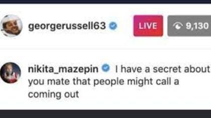 El comentario desafortunado de Mazepin contra George Russell