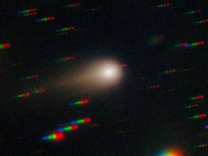 El cometa 3I/ATLAS fue observado hasta el 30 de octubre por los expertos y luego desapareció tras la cara oculta del Sol (Fuente: NASA redes sociales)