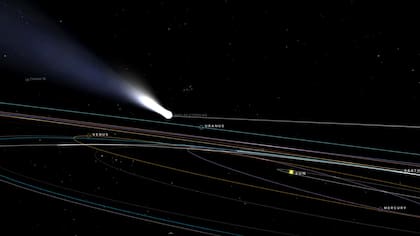 El cometa 3I/ATLAS se encuentra en el final del sistema solar