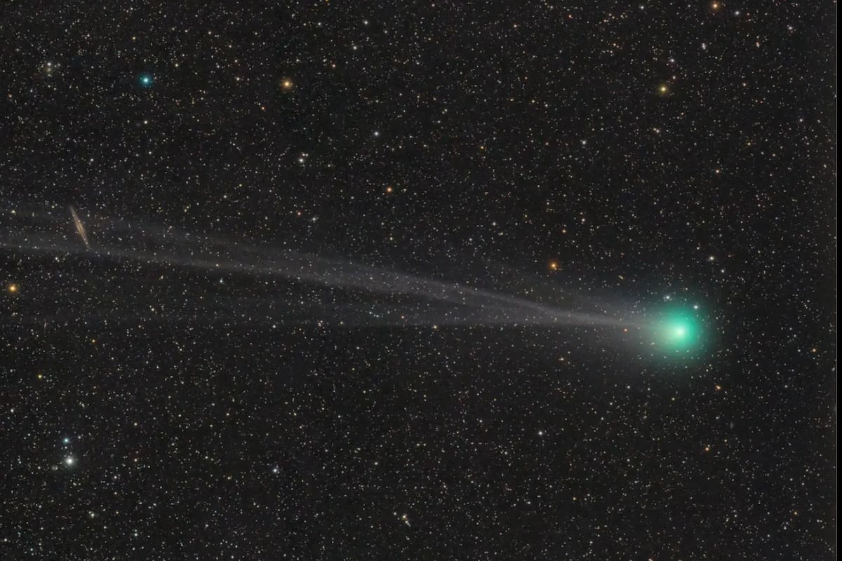 El cometa fue descubierto por el ATLAS el 1° de julio y viajaba a más de 220 mil kilómetros por hora (imagen ilustrativa)