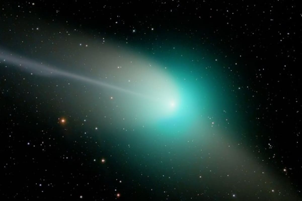 El cometa verde pasará por primera vez en 50 mil años