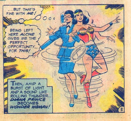 El cómic de la Mujer Maravilla comenzó a editarse en la década de 1940