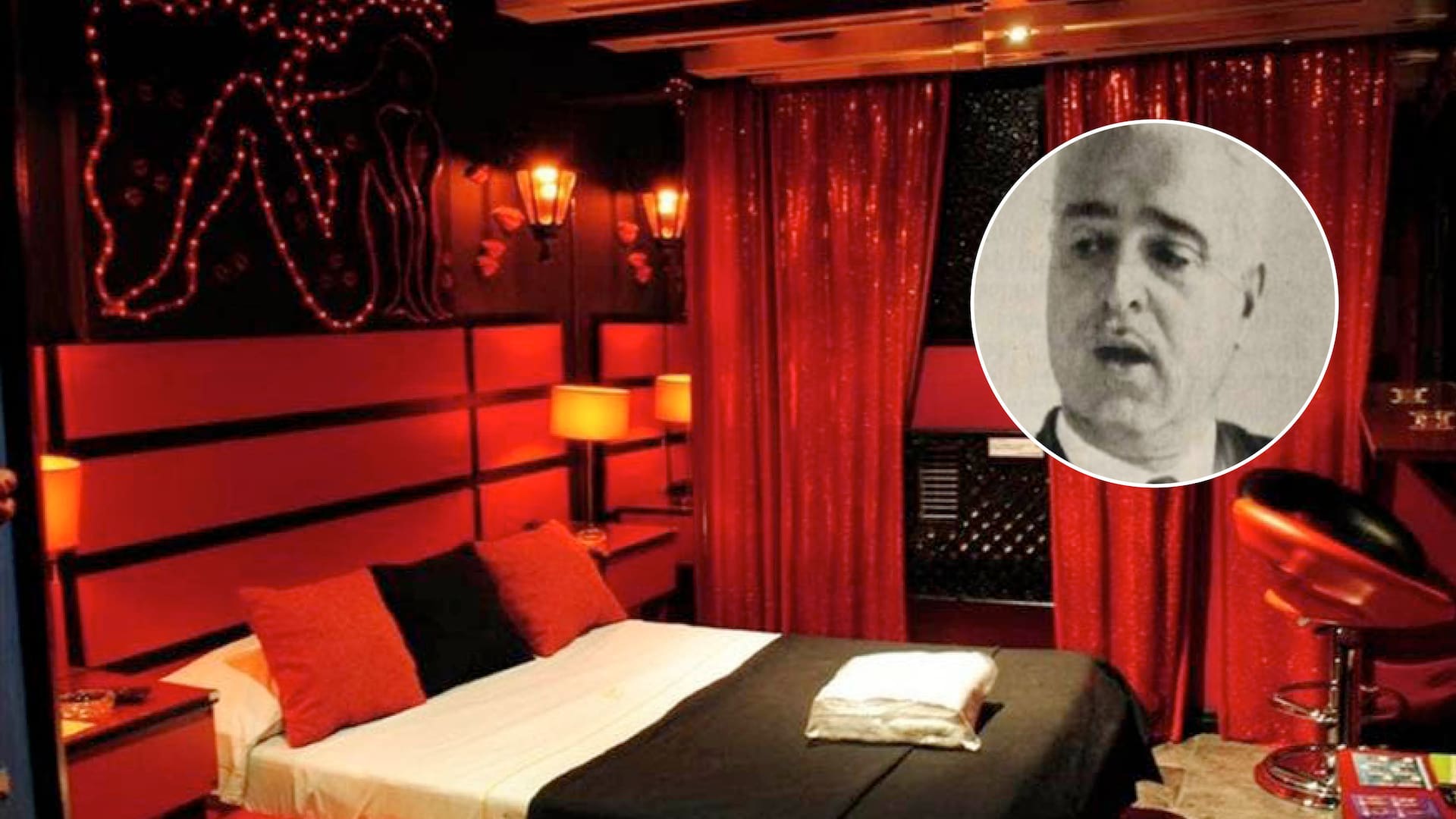 El Comisario Luis Margaride tenía una fijación con los hoteles alojamientos, a los que allanaba en busca de hombres y mujeres infieles