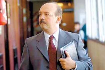 El comisario mayor Degastaldi el día en que fue separado de su cargo