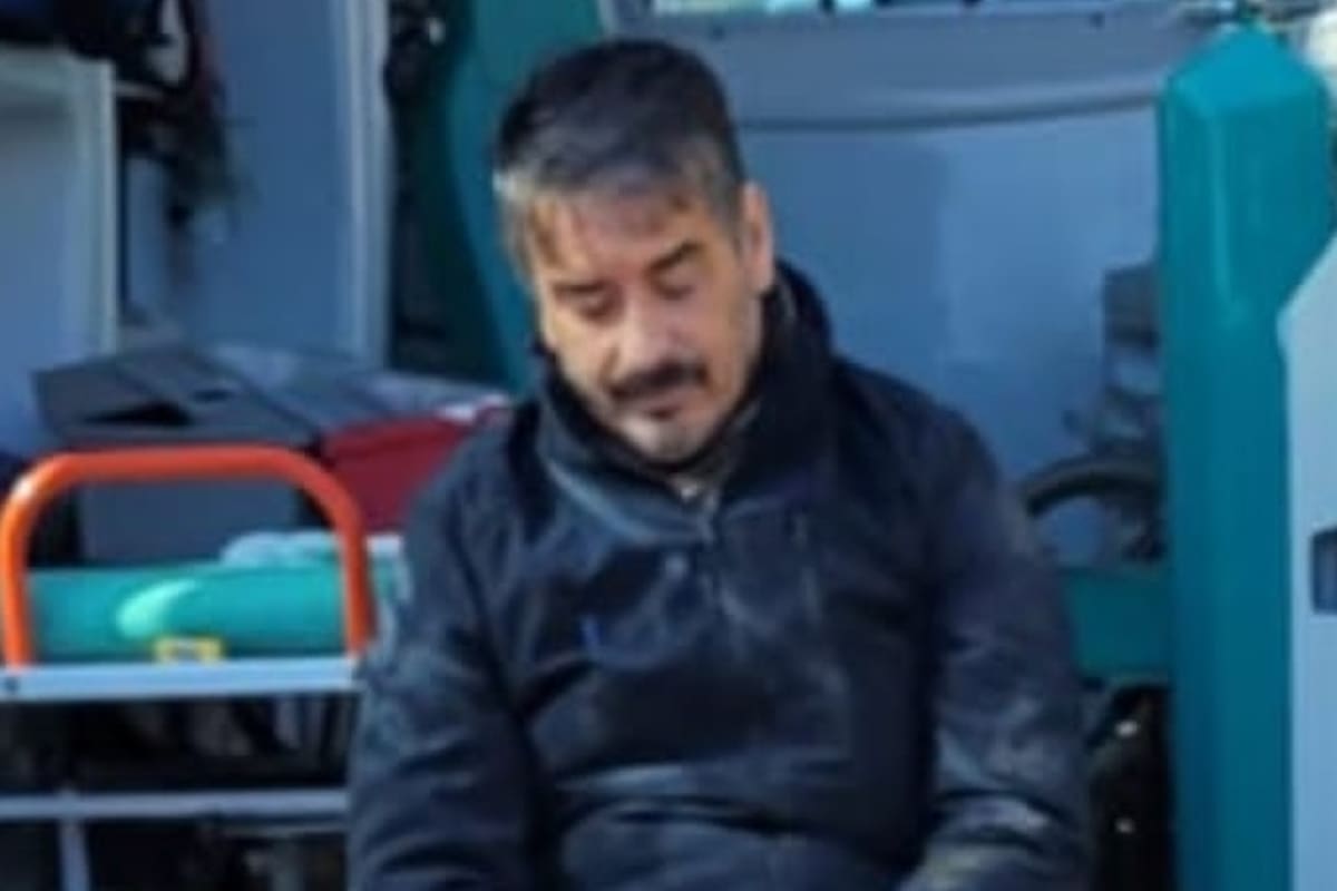 El comisario mayor Francisco Centurión, al ser detenido