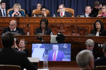 El Comité Judicial de la Cámara baja escuchó ayer las evidencias contra Trump