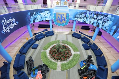 El complejo de la Universidad de Doha, adaptado para recibir a la selección argentina durante el Mundial de Qatar