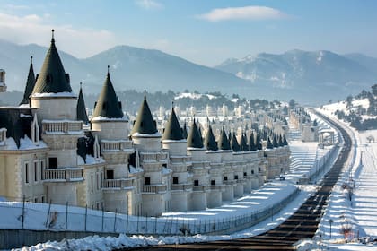 El complejo de viviendas Burj al Babas