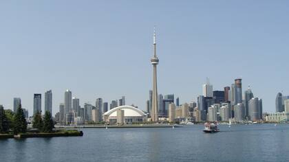 El complejo está ubicado cerca del centro de la ciudad canadiense