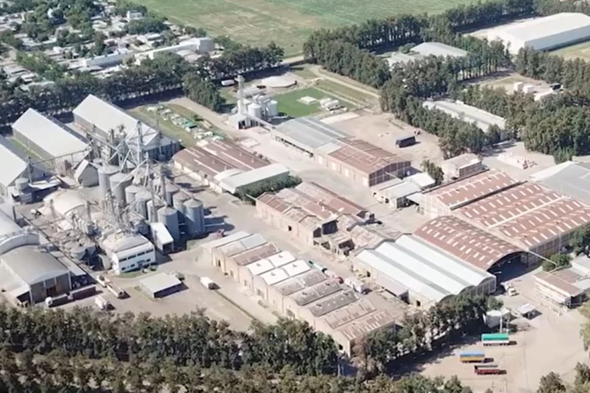 El complejo industrial de la Unión Agrícola de Avellaneda