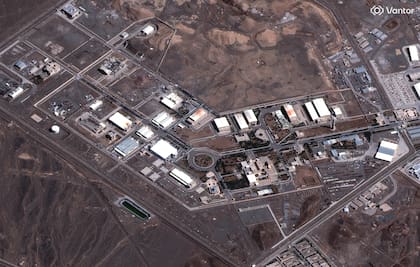El complejo nuclear de Natanz en Irán