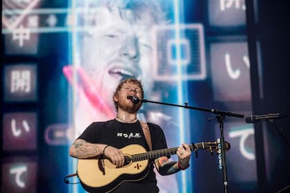 Ed Sheeran, en su último concierto en el país