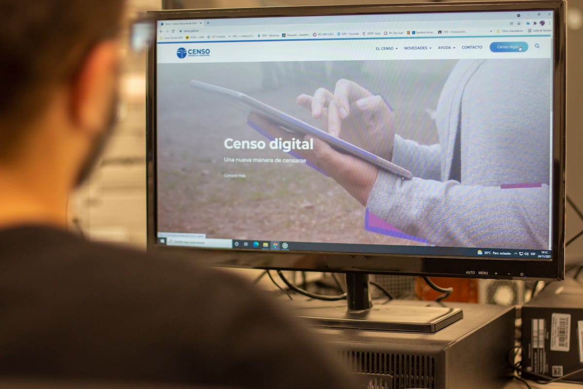 El comprobante de finalización del Censo 2022 realizado de manera digital deberá presentarse al censista el próximo miércoles 18 de mayo