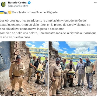 El comunicado de Rosario Central cuando halló la pelota