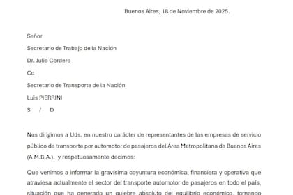 El comunicado donde anuncian las nuevas modalidades de pago