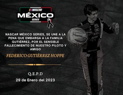 El comunicado que difundieron desde Nascar México