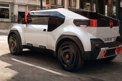 El concept Citroën Oli, hecho con materiales reciclados, un anticipo del futuro de la movilidad para la marca francesa