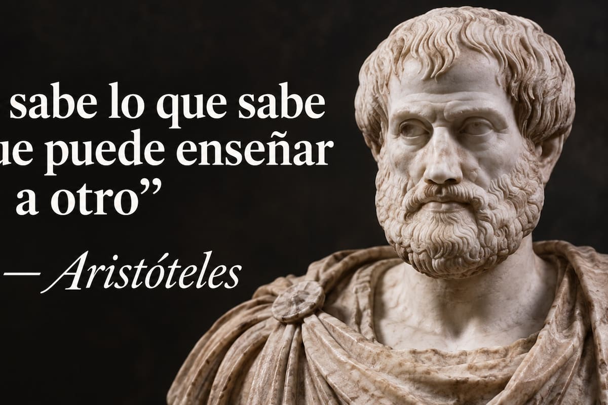 El concepto de Aristóteles se mantiene vigente en pleno 2026
