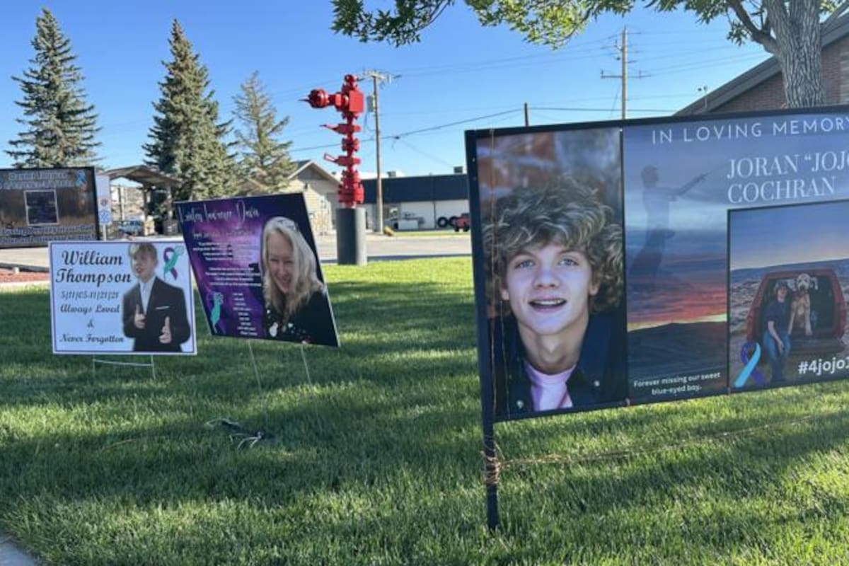 El condado de Sweetwater, en Wyoming, tiene una de las tasas de suicidio más altas de EE.UU.