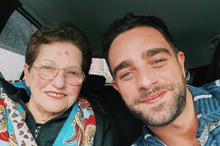 La tristeza de Diego Poggi por la muerte de su abuela