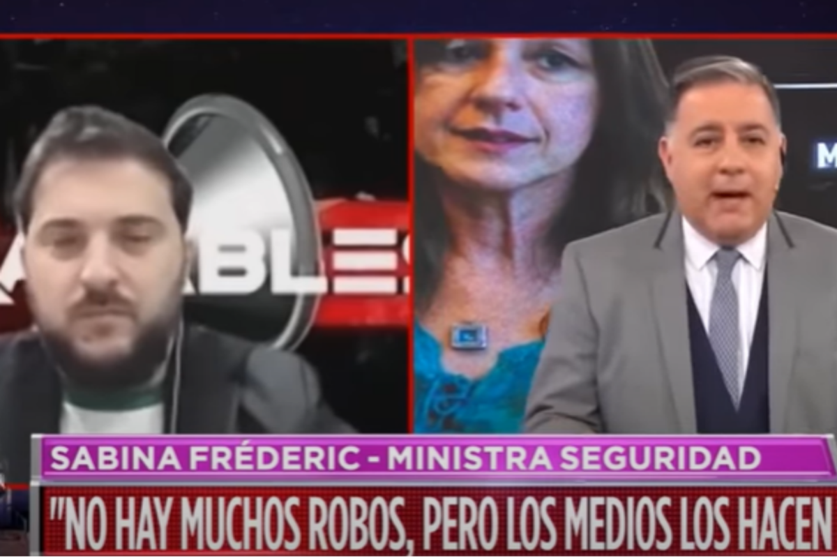 El conductor le cuestionó que para el kirchnerismo la culpa siempre termina siendo de los medios. Fuente: América