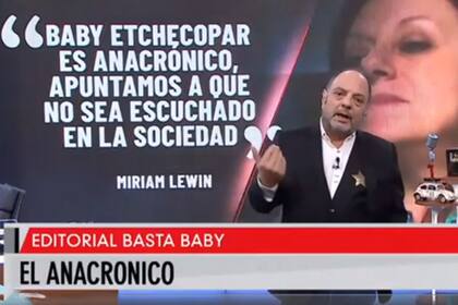 El conductor le respondió a la Defensora de la Defensoría del Público con un fuerte editorial