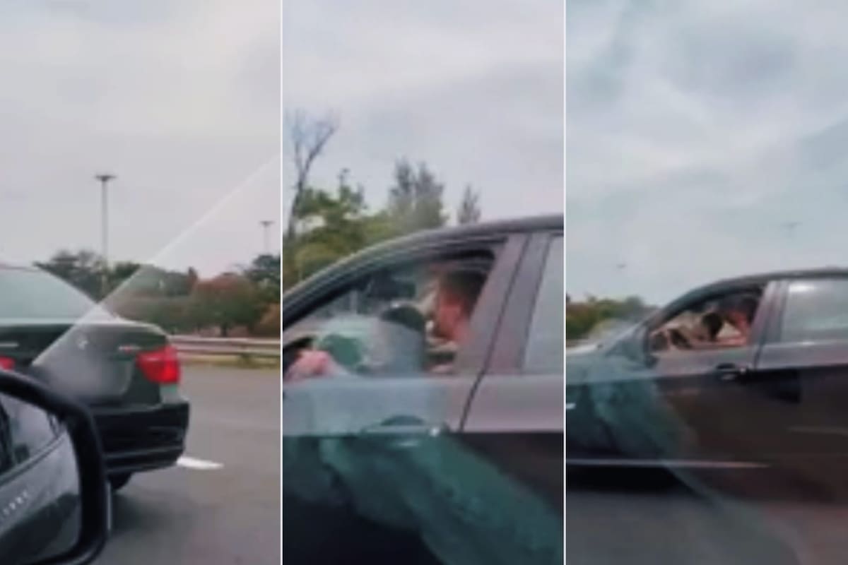 El conductor puso en peligro la vida del menor y la suya al conducir sin cinturón de seguridad