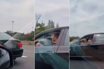 El conductor puso en peligro la vida del menor y la suya al conducir sin cinturón de seguridad