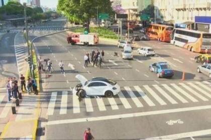 El conductor que protagonizó el siniestro es Nicolás Peraggini, jugador de Almirante Brown