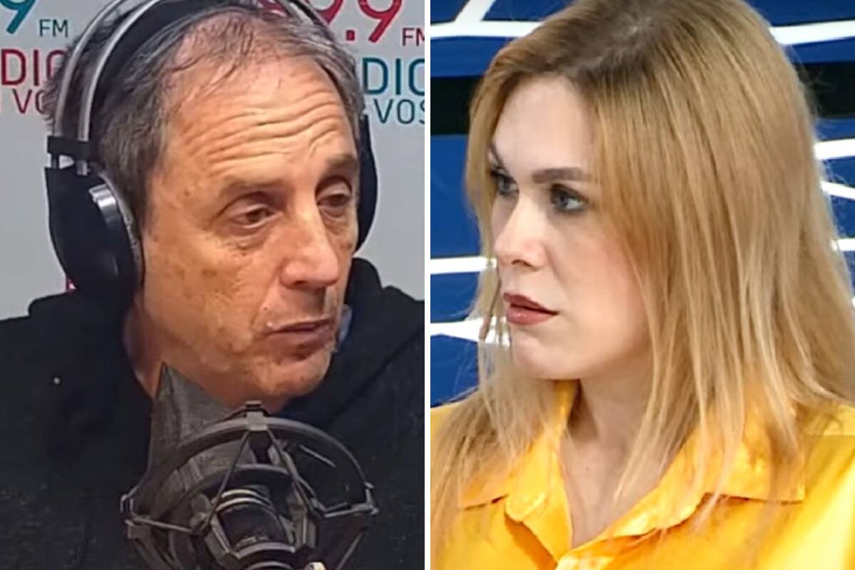 El conductor radial Ernesto Tenembaum y la diputada nacional de La Libertad Avanza (LLA) Lilia Lemoine