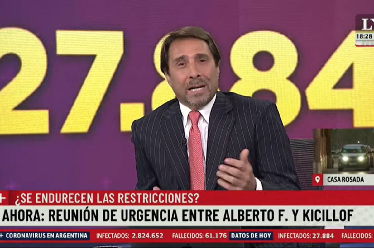 El conductor reveló la historia y el vínculo entre Alberto Fernández y Litto Nebbia