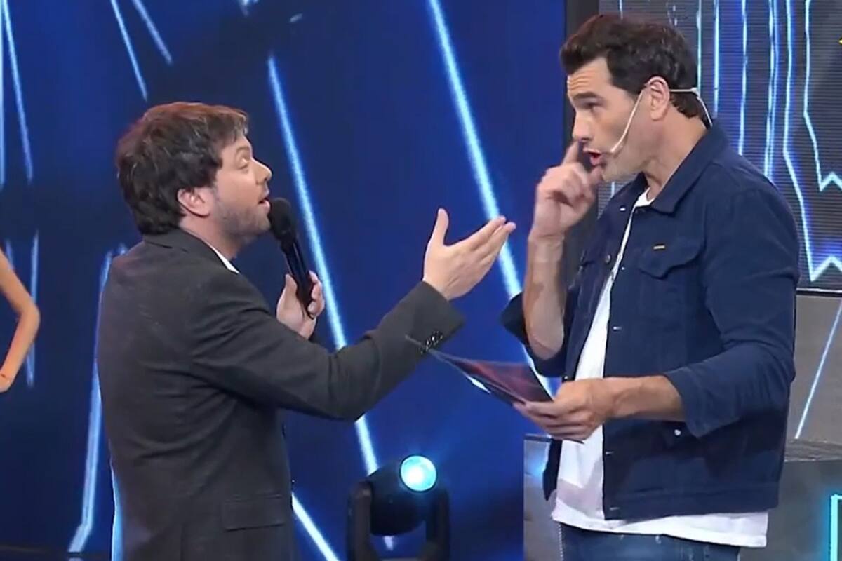 El conductor se acercó a Hernán Drago y el modelo tuvo una inesperada reacción (Foto: Captura de video)