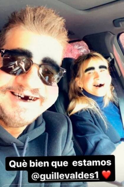 El conductor suele utilizar sus historias en Instagram para difundirnovedades de su relación con la modelo y actriz
