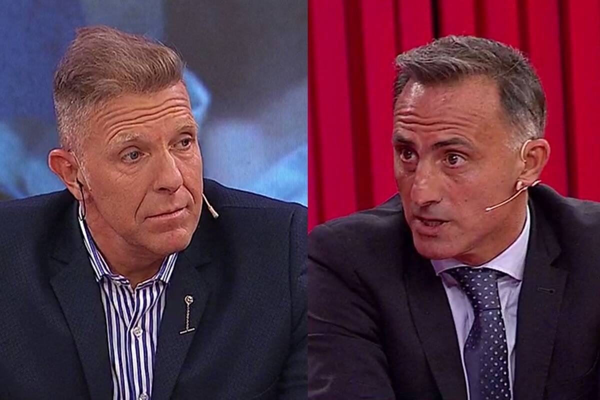 El conductor y el panelista discutieron por la veracidad de una información acerca del Xeneixe. Crédito: Captura