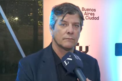 El conductor y empresario Mario Pergolini en LN+