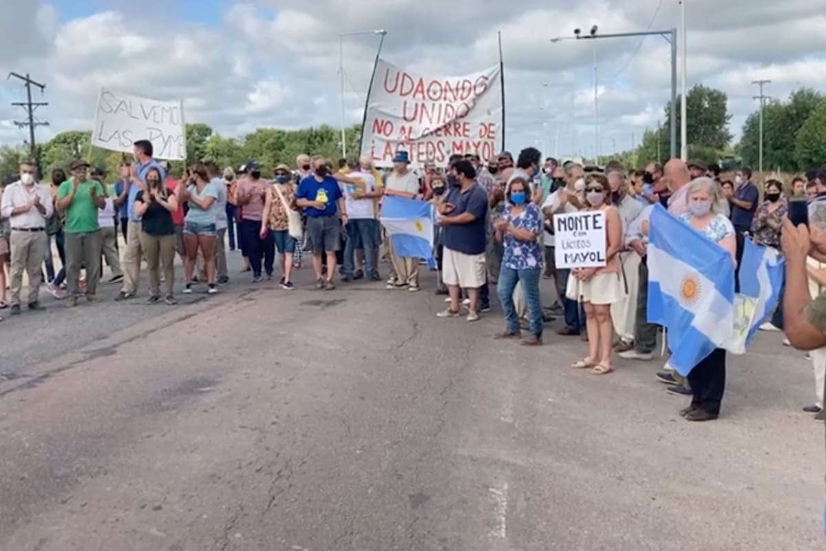El conflicto en la plata Lácteos Mayol se generó porque el sindicato Atilra exige que la mitad de los 14 empleados de la pyme sean incorporados como afiliados propios