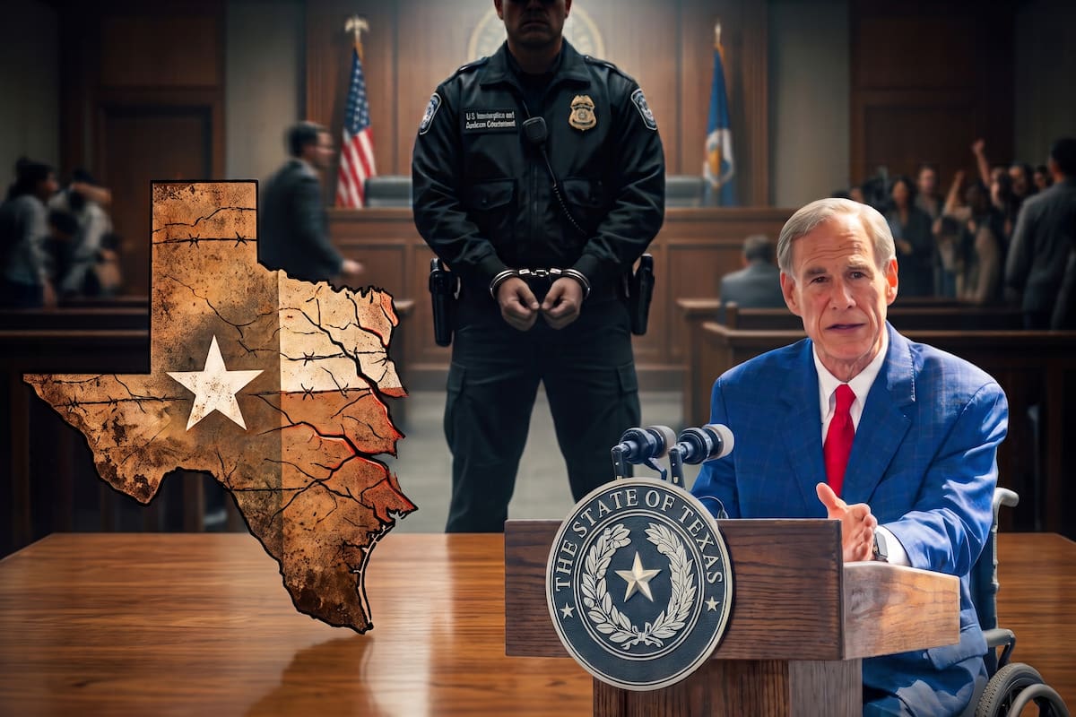 El conflicto legal enfrentó al gobernador de Texas, Greg Abbott, con su par demócrata de Minnesota, Tim Walz