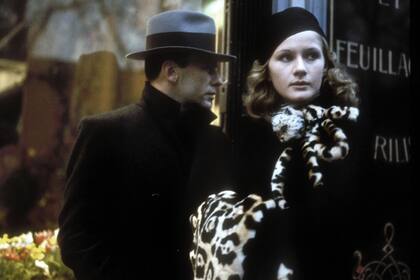 Junto a Dominique Sanda en El conformista, de Bernardo Bertolucci